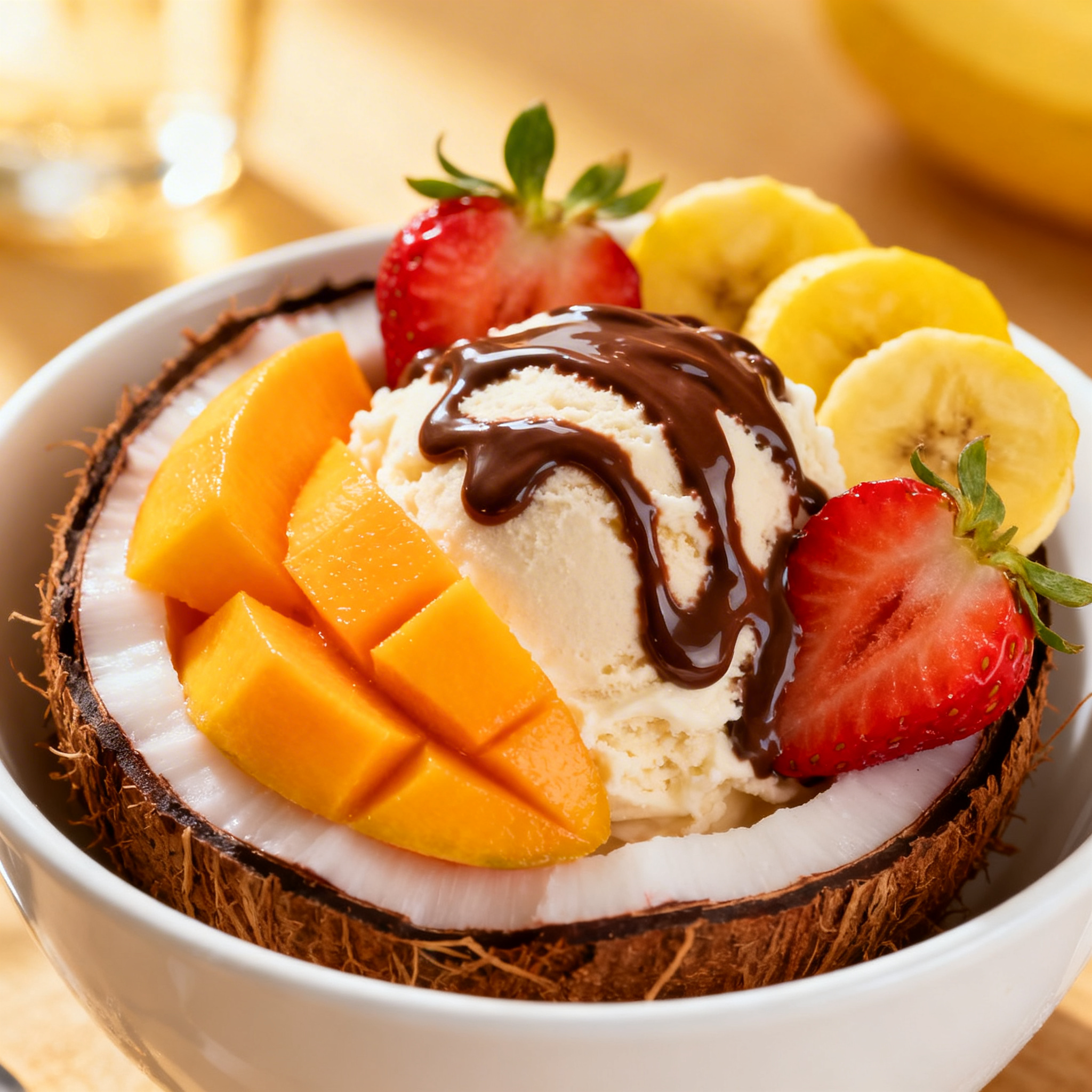 Coconut Ice Cream