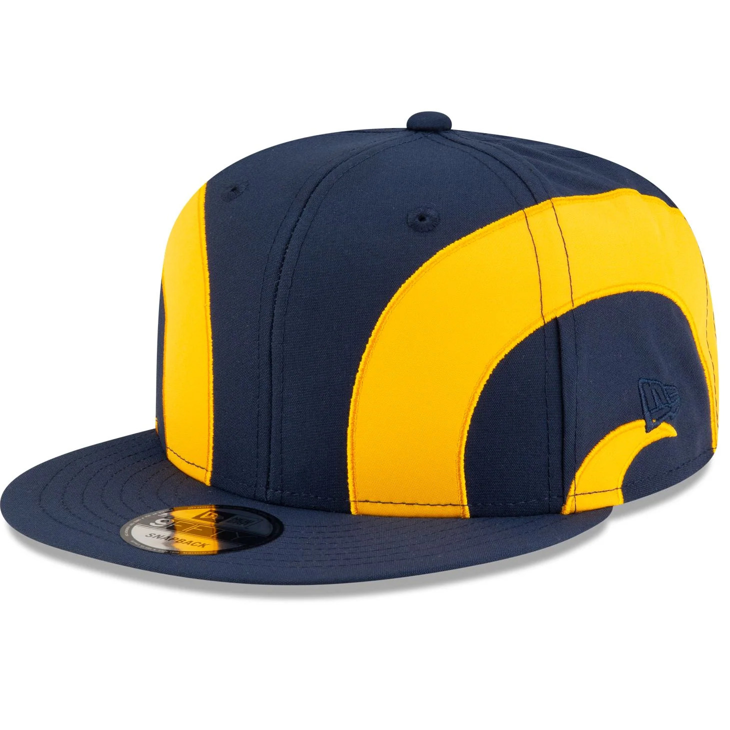 Los Angeles Rams Throwback New Era 9FIFTY Helmet Snapback Hat