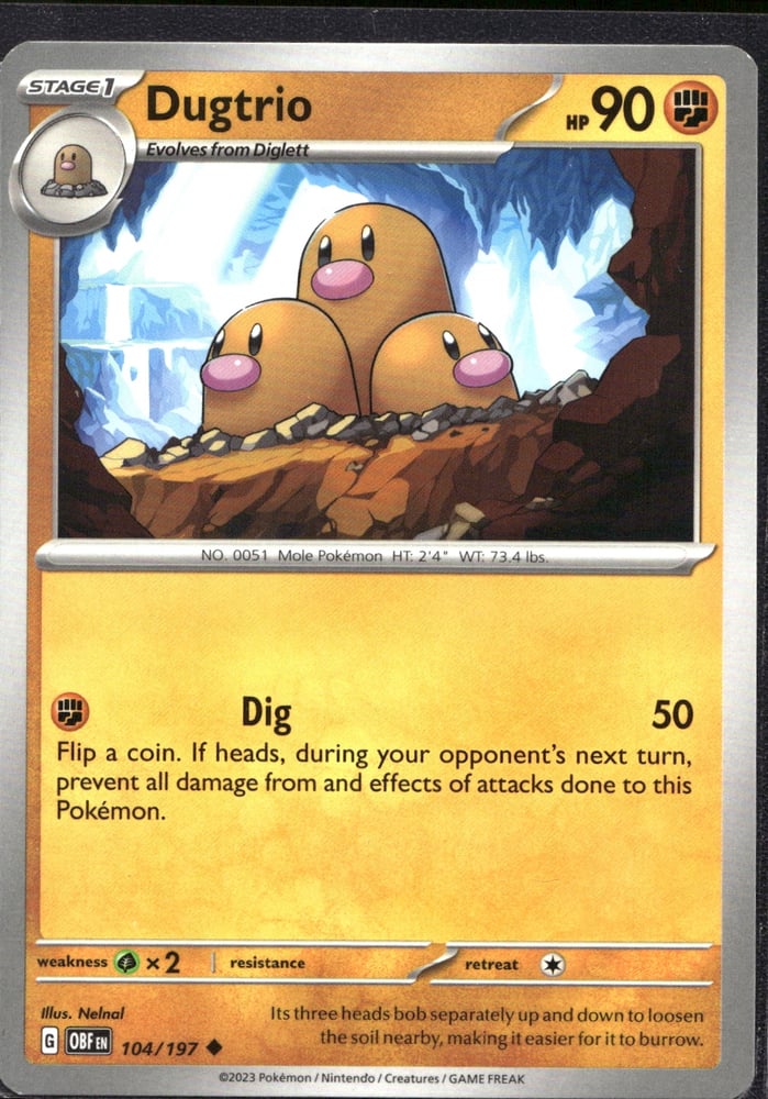 Dugtrio - SV03 104/197