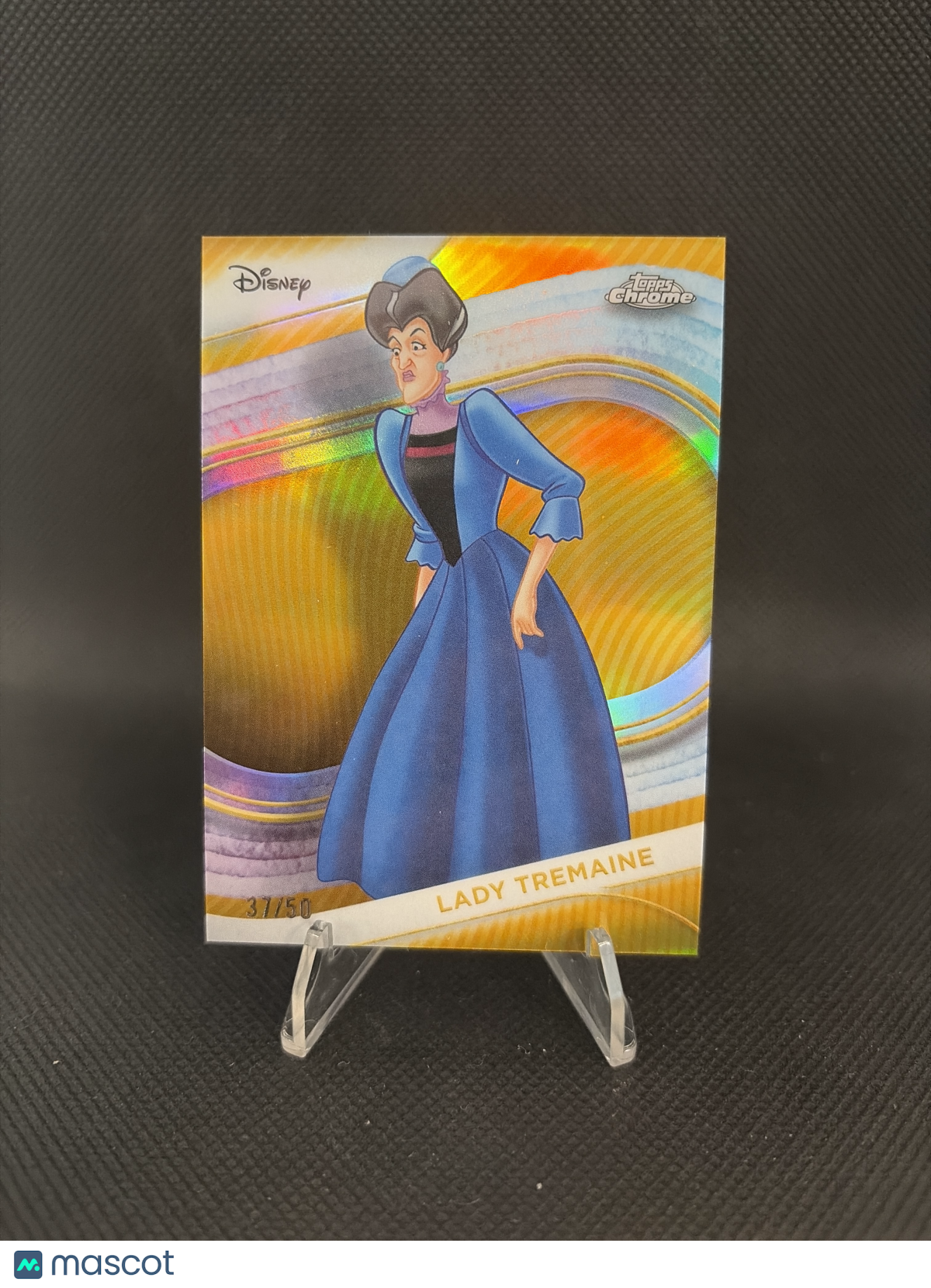 2025 Topps Chrome Disney Lady Tremaine True Gold /50