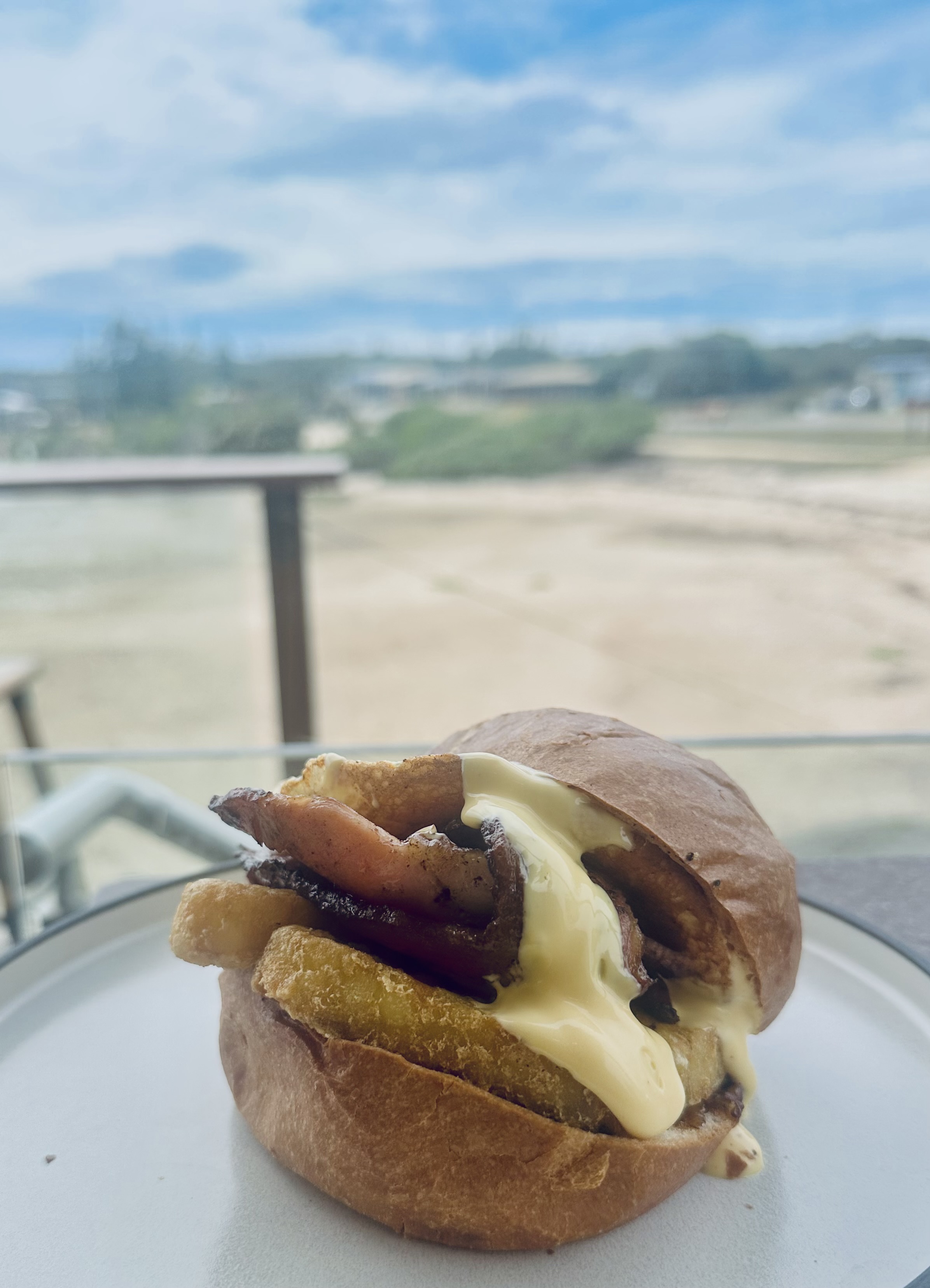 Bacon & Egg Brioche Bun