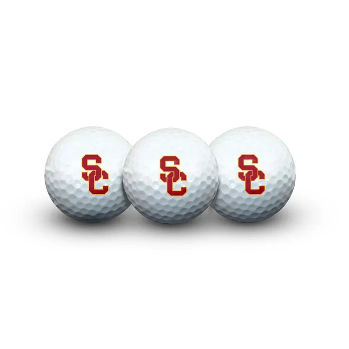 USC Trojans Golf Balls 3 Pack