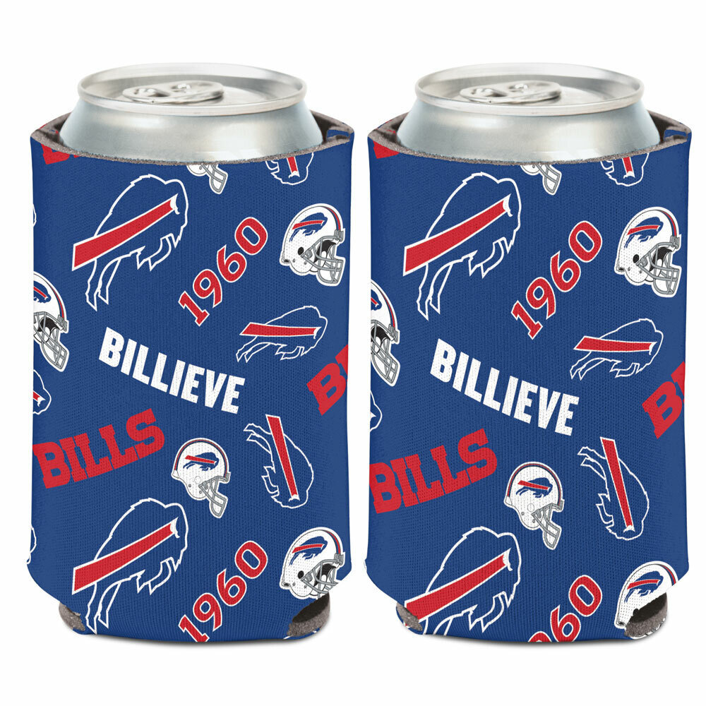 Buffalo Bills Scatterprint Can Cooler