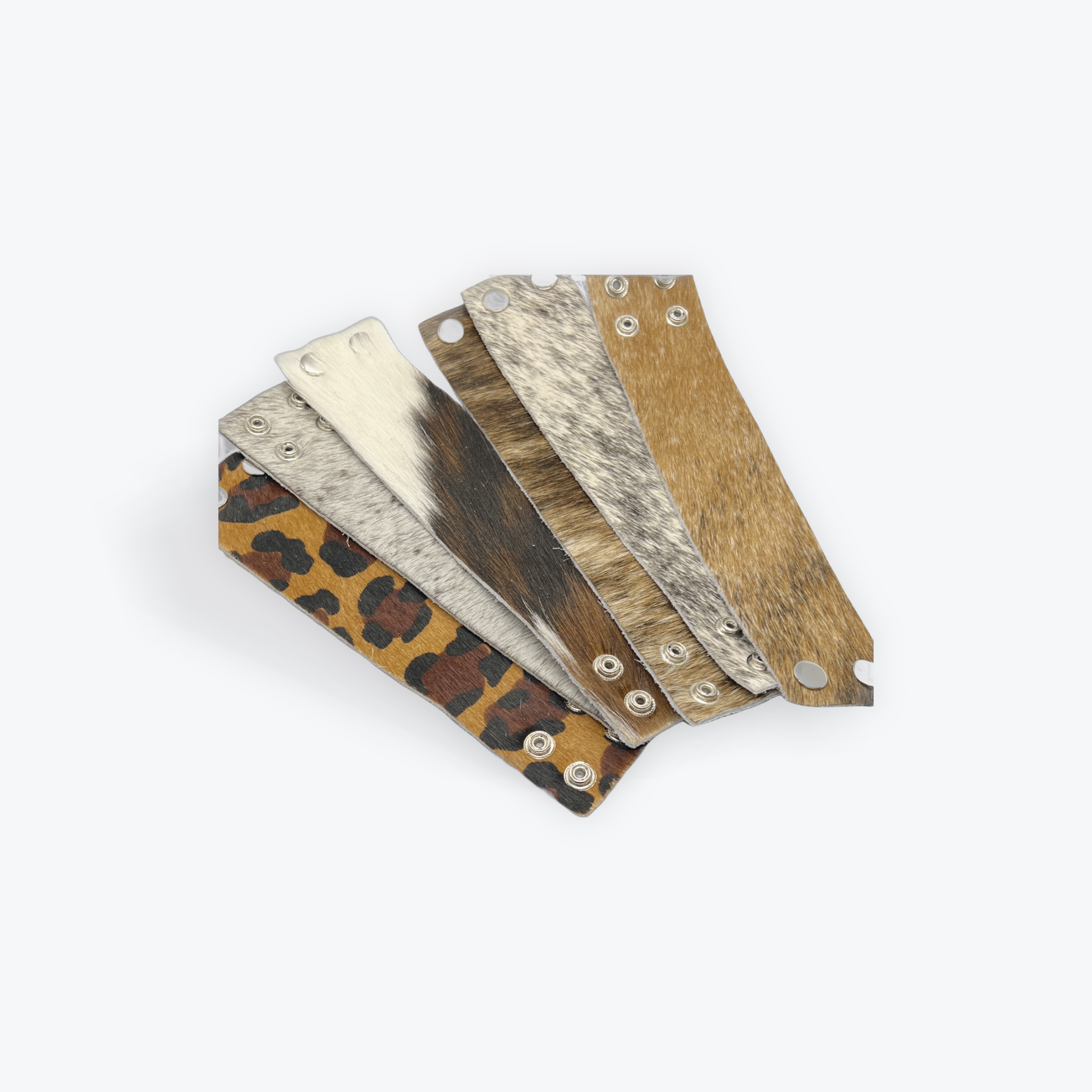 2" Leather Bracelet Hair