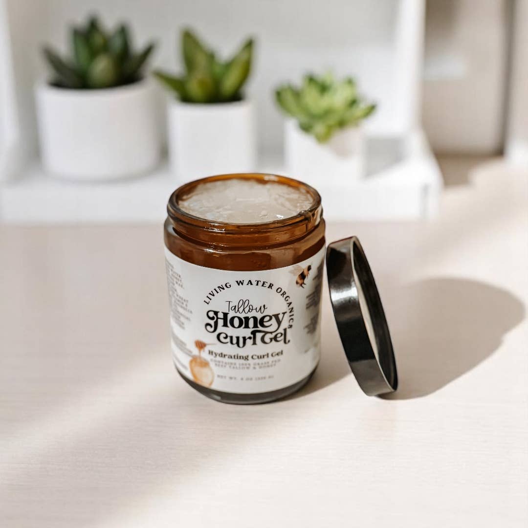 Tallow Honey Curl Gel with 100% Grass Fed Tallow