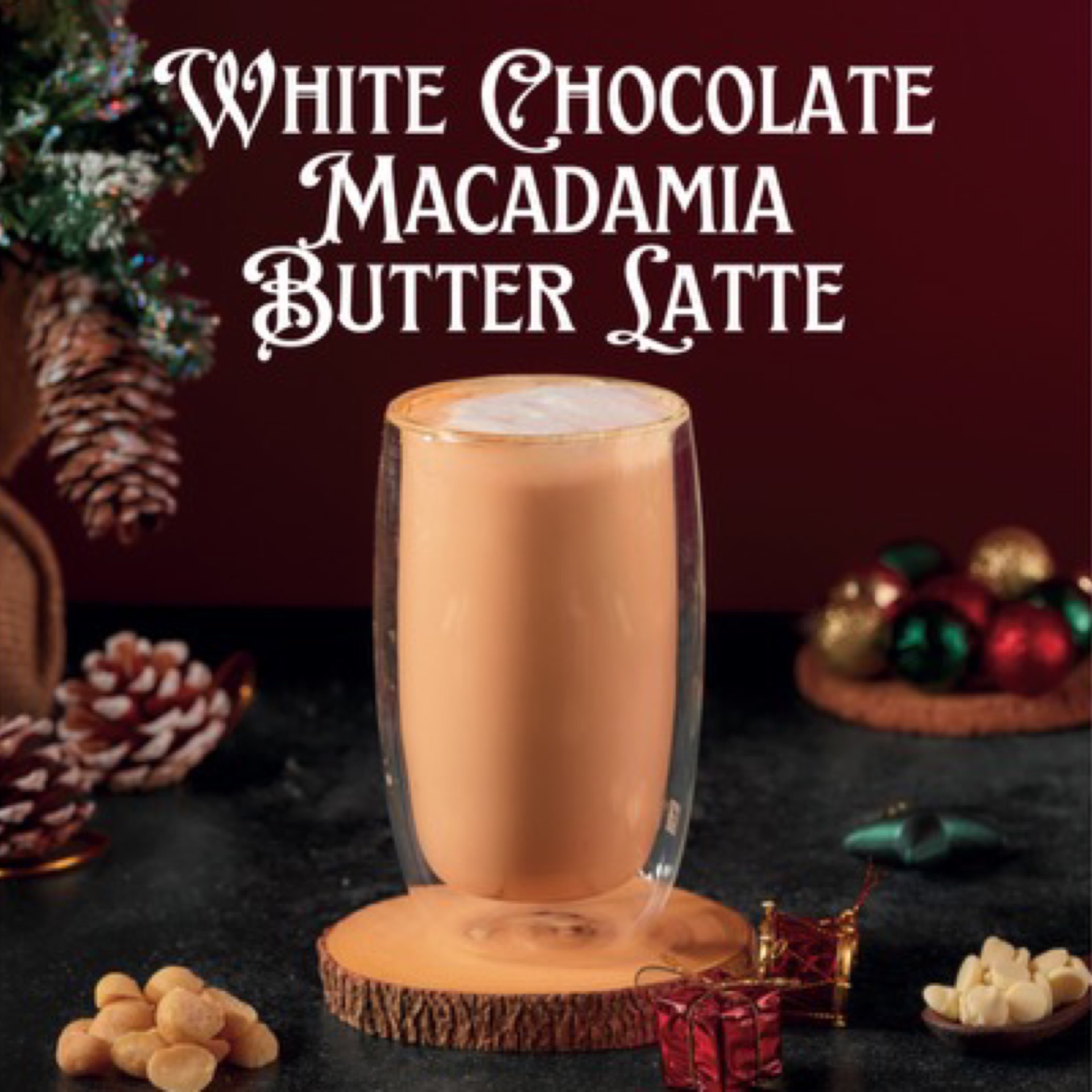 White Chocolate Macadamia Latte