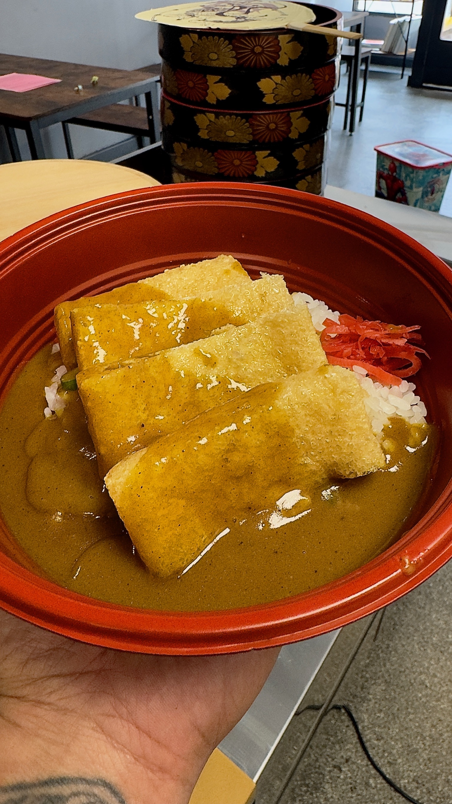 Click to view Crispy Tofu Curry Crispy Tofu Curry -