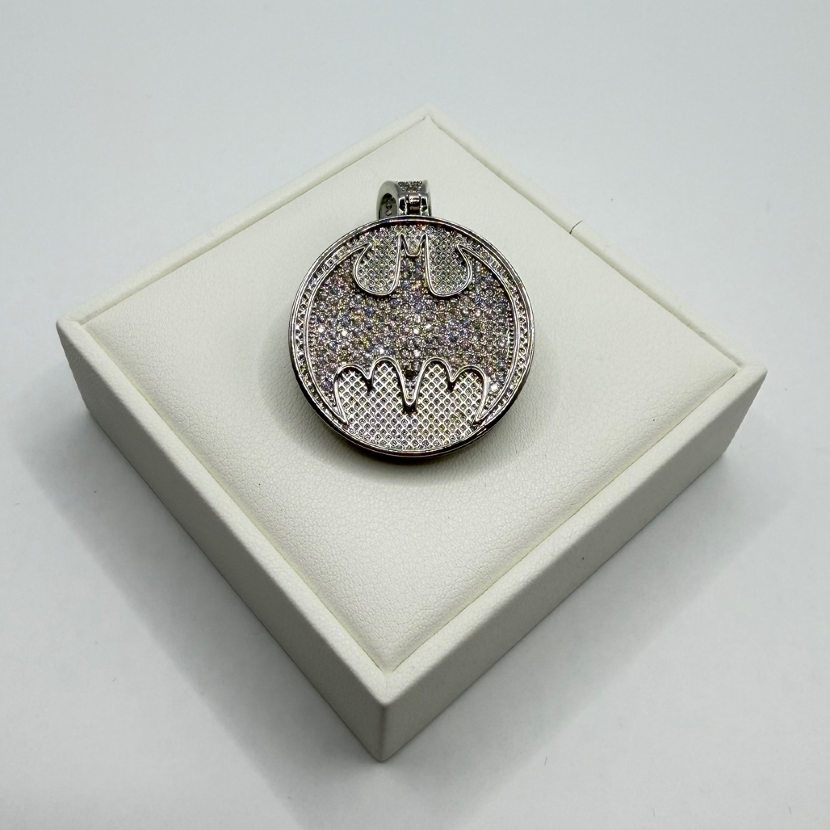 Sterling Silver Batman Pendant