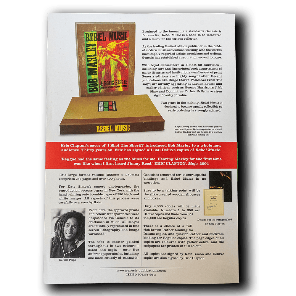 Genesis: Bob Marley: Rebel Music [Book]