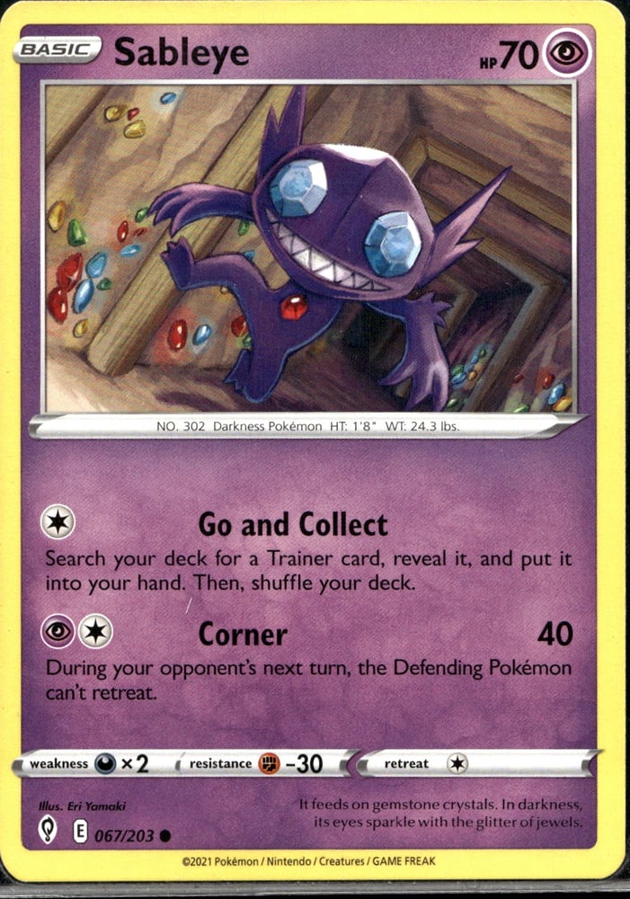 Sableye - SWSH7 67/203