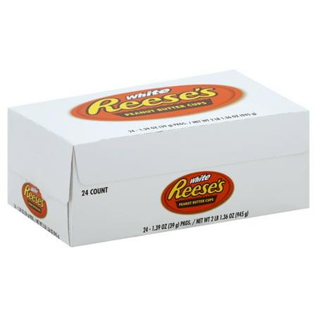 Reeses White Chocolate 1.39 ounce 24 count