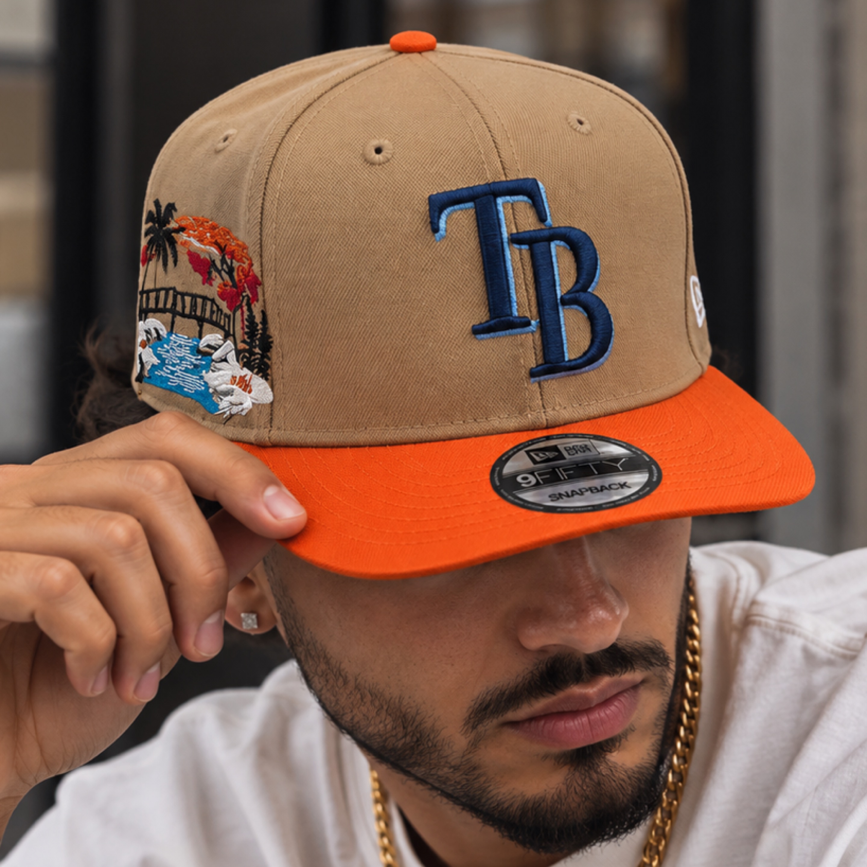 MLB Tampa Bay Rays (Garden)  New Era 59FIFTY Cap