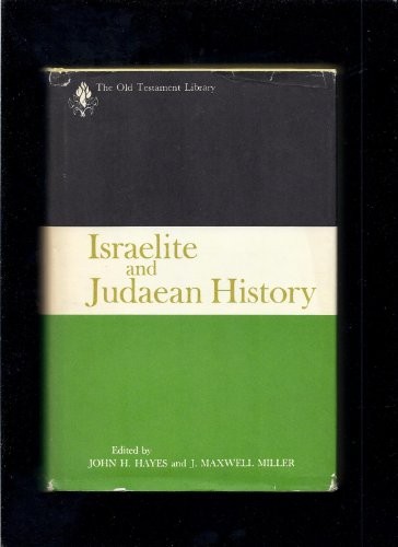Cover of Israelite and Judaean History (The Old Testament library)
