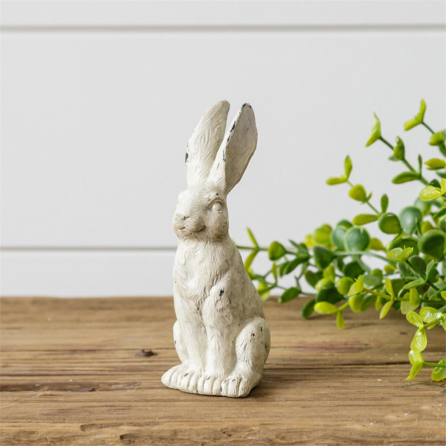 Mini cottage rabbit figurine