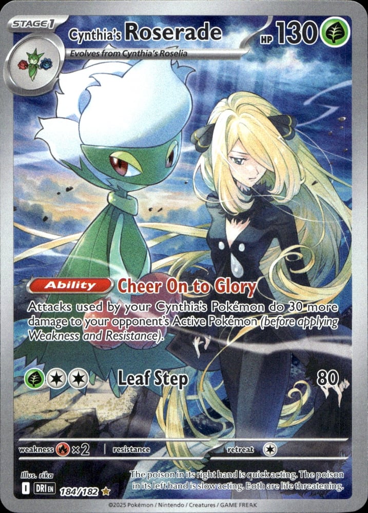 Cynthia's Roserade - SV10 184/182