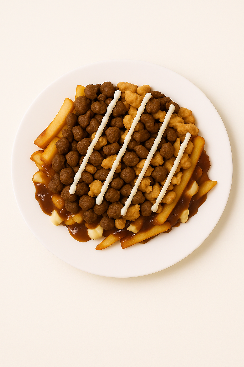 Alley Mix on Poutine (Chicken and Lamb)