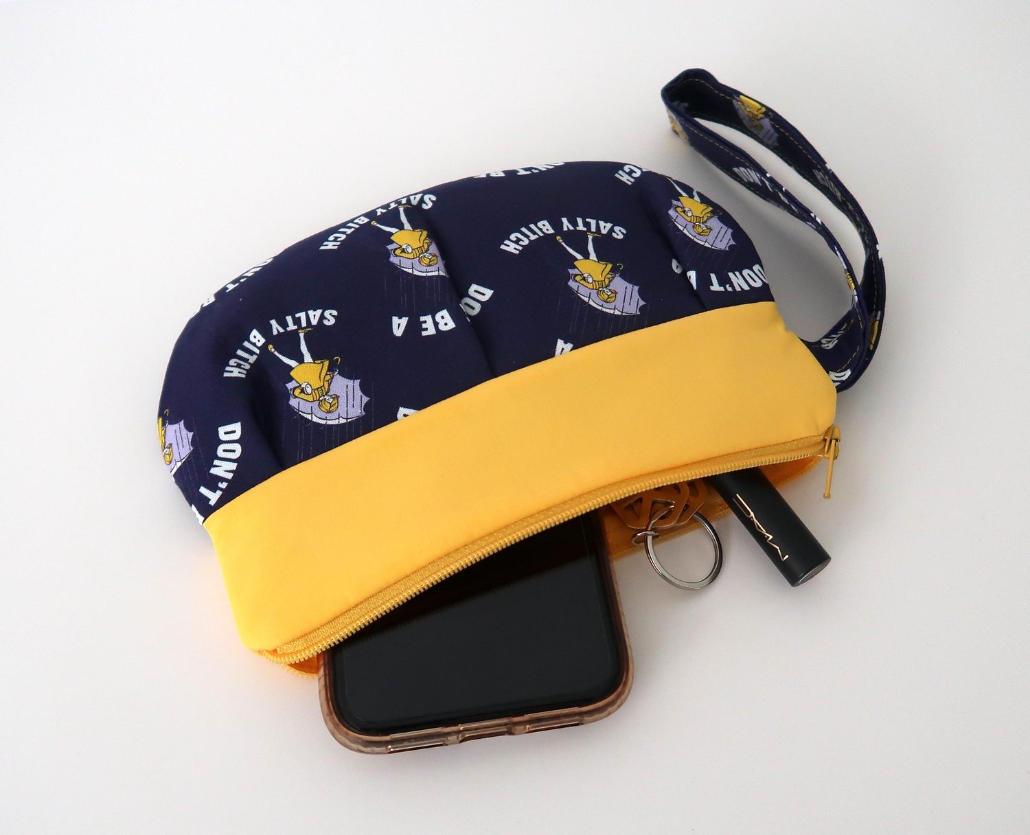Pleated Wristlet – Don't Be Salty, photo 3 of 5