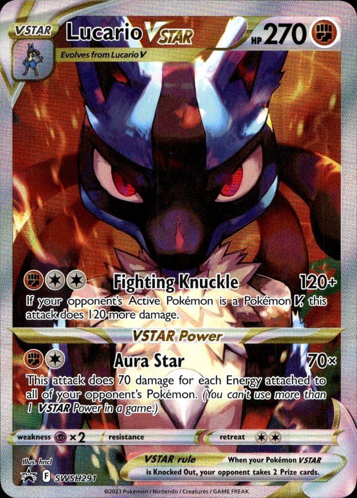 Lucario VSTAR - SWSHP SWSH291/307