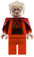 sw0243 Chancellor Palpatine - Red Outfit, Dark Red Pauldrons, Large Eyes