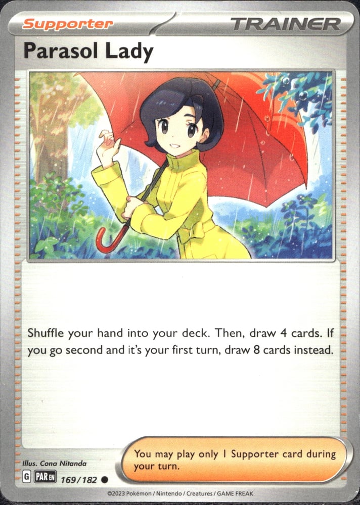 Parasol Lady - SV04 169/182