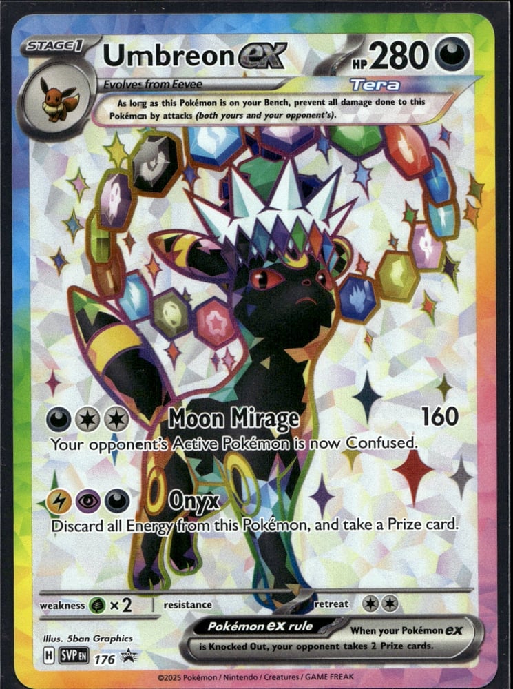 Umbreon ex - SVP 176/225
