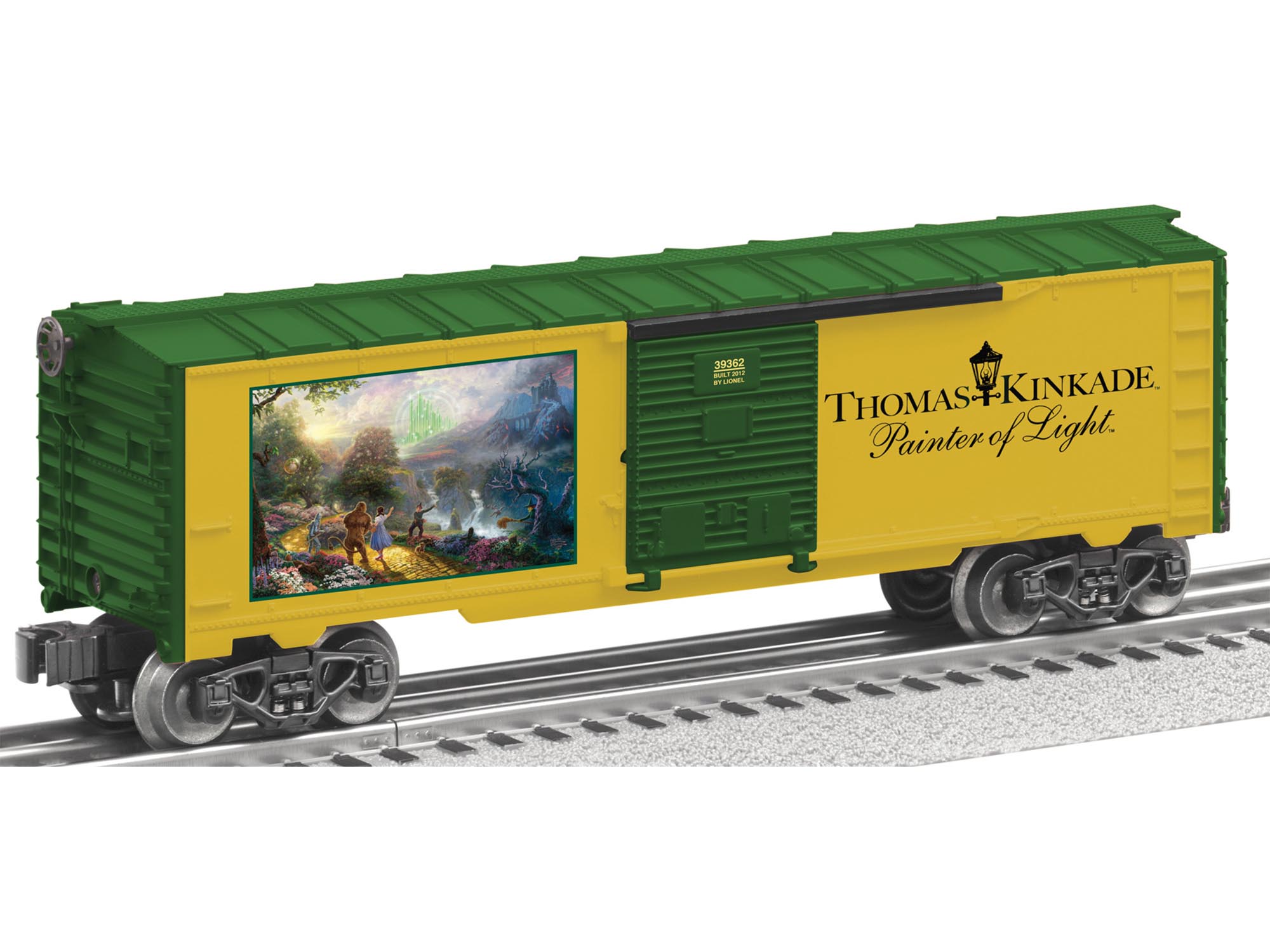 Lionel Thomas Kinkade Emerald City Boxcar 639362 O Scale