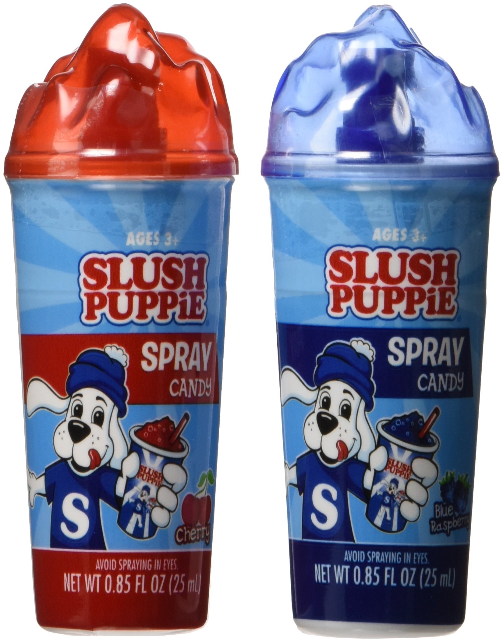 Slush Puppie Spray Candy 12 Ct 0.84 Oz Tray