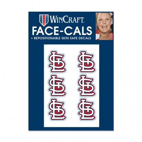 St. Louis Cardinals Face Cals Tattoos