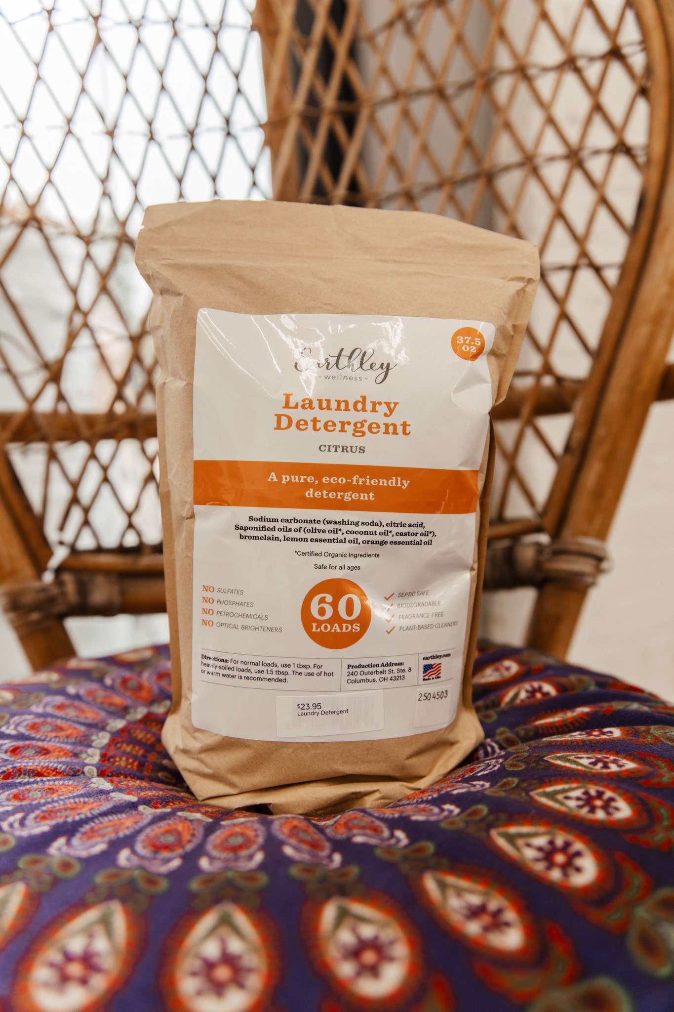 Earthly Powder Laundry Detergent