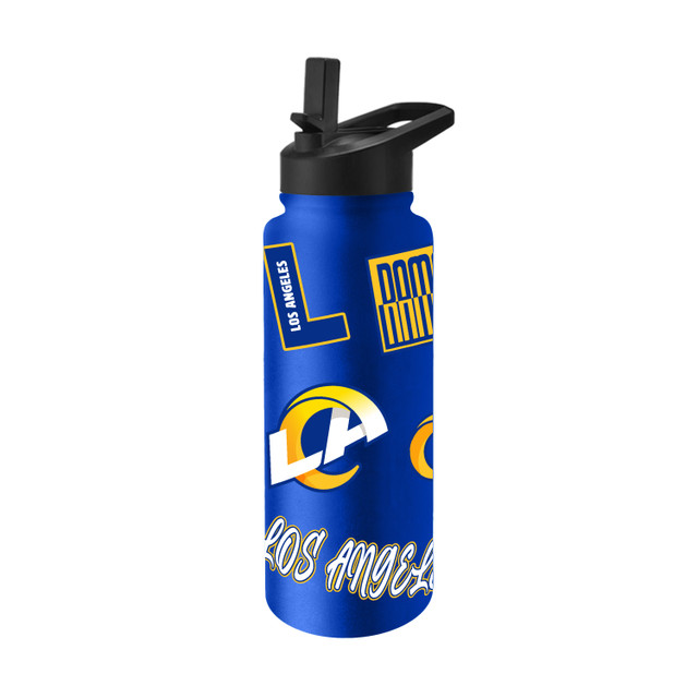 Los Angeles Rams Dreamweave Quencher Stainless Steel Bottle 34oz