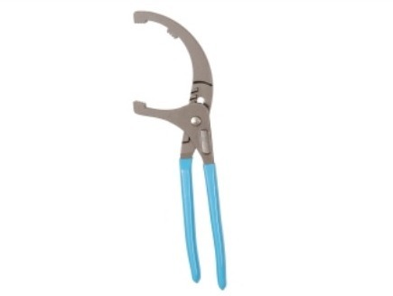 Channellock 12 in. Oil Filter/PVC Plier, Angled Head