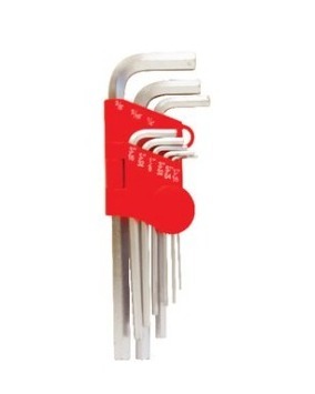 9 PC HEX KEY SET - SAE OR METRIC