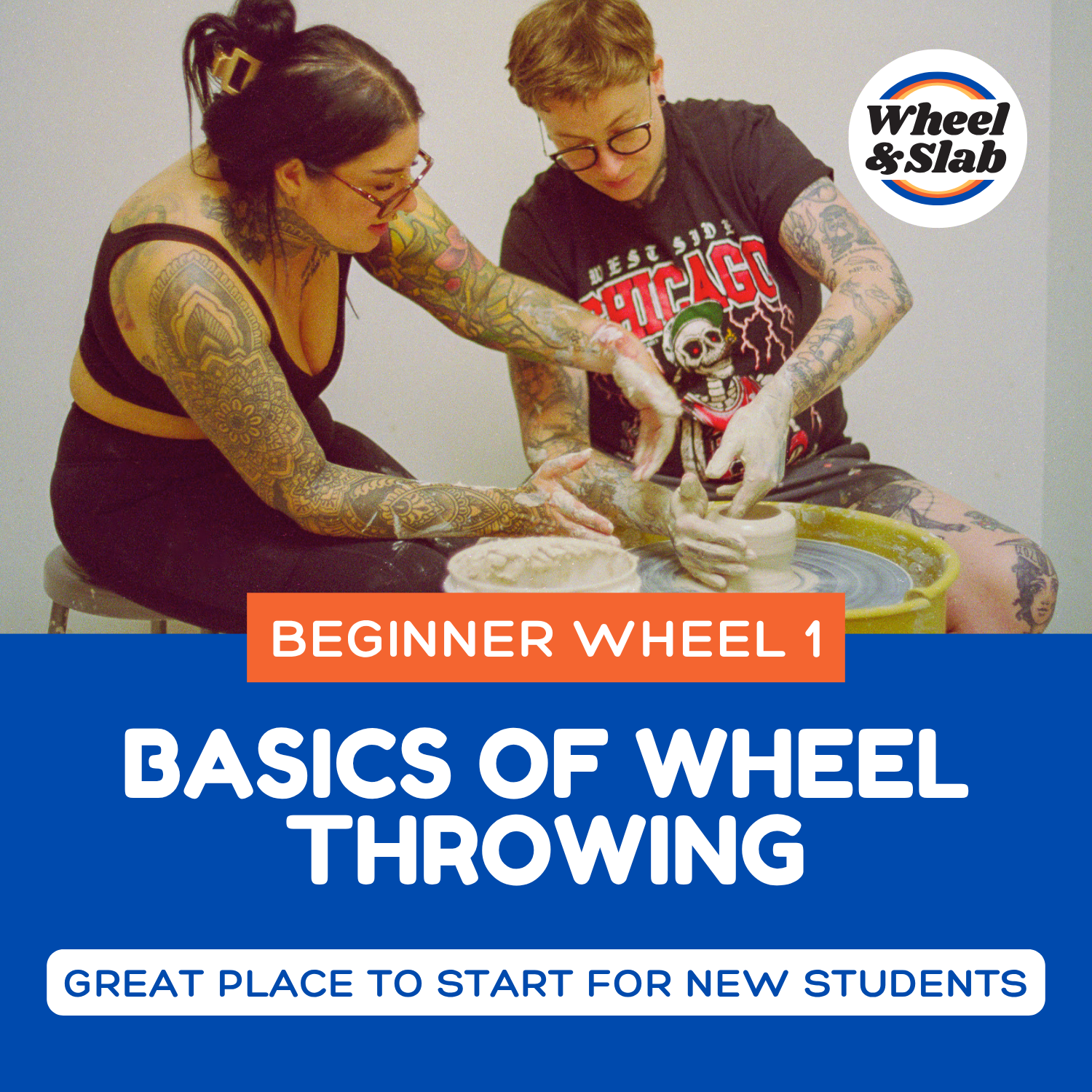 Beginner Wheel 1 - Basics of Wheel Throwing