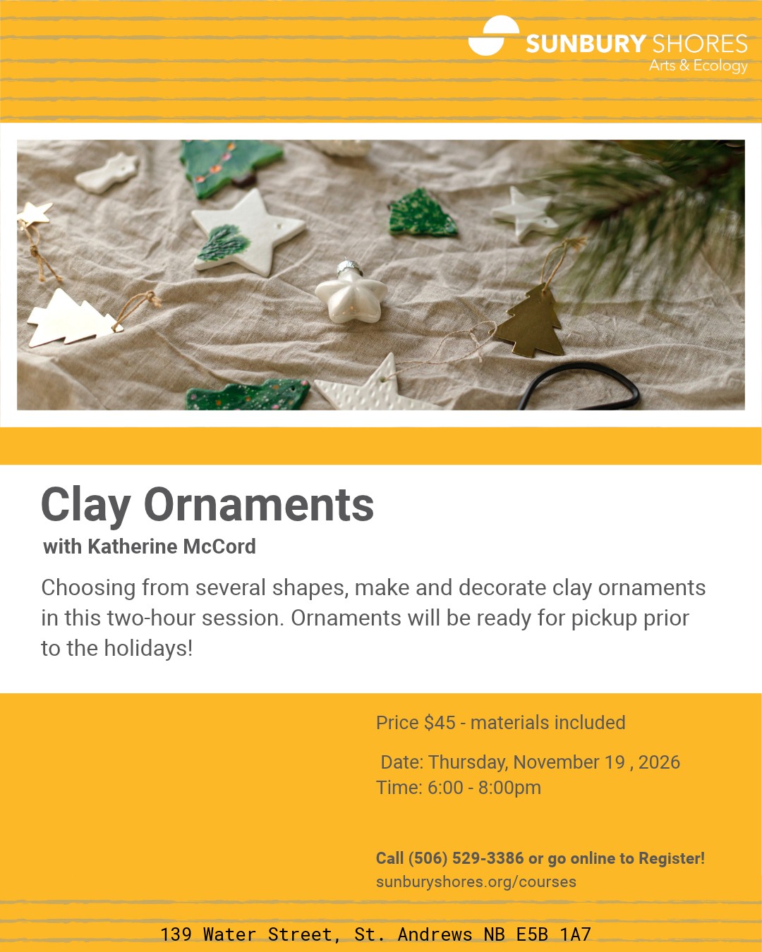 Clay Ornaments