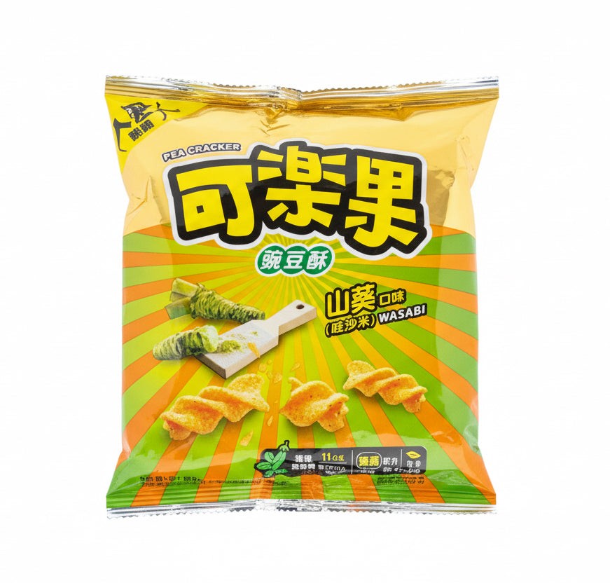 Koloko Taiwan Import Chips Basil Flavor Twists 1.69 oz 12 ct