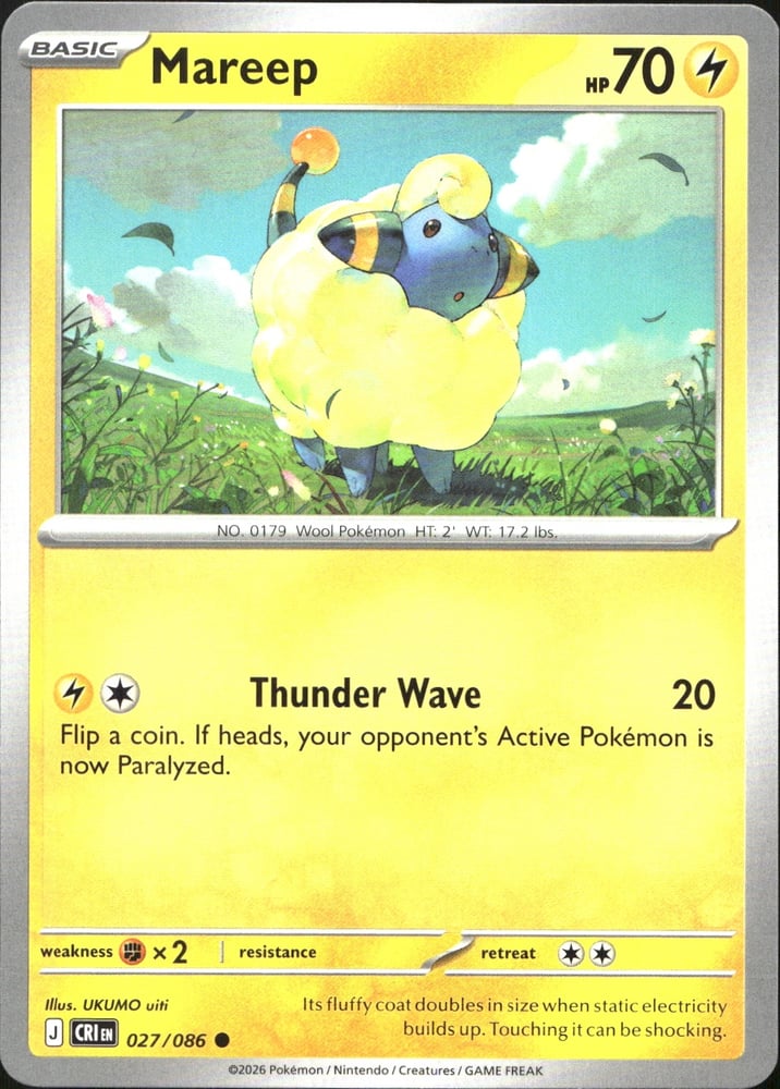 Mareep - ME04 27/86