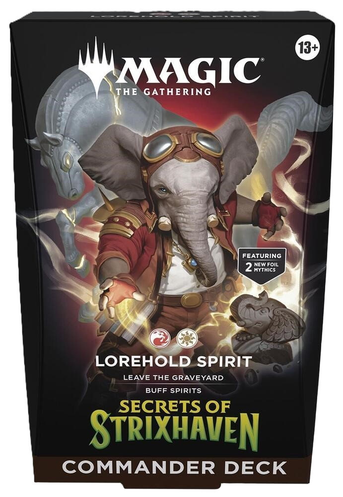 Magic The Gathering: Secrets of Strixhaven Commander Deck Lorehold Spirit img