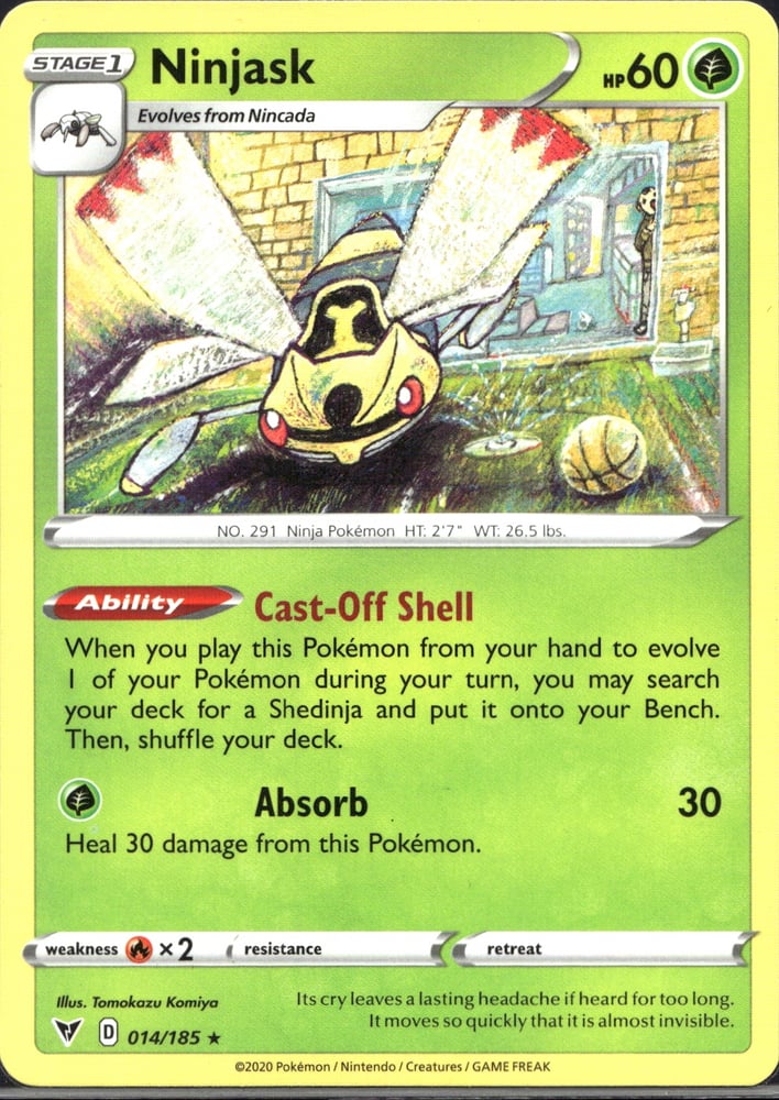 Ninjask - SWSH4 14/185