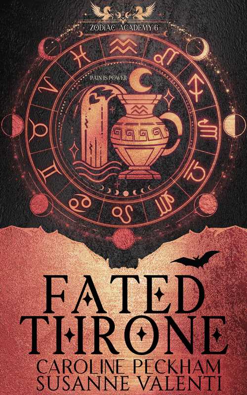 Zodiac Academy 6: Fated Throne by Caroline Peckham: Paperback; 928 pages, English
