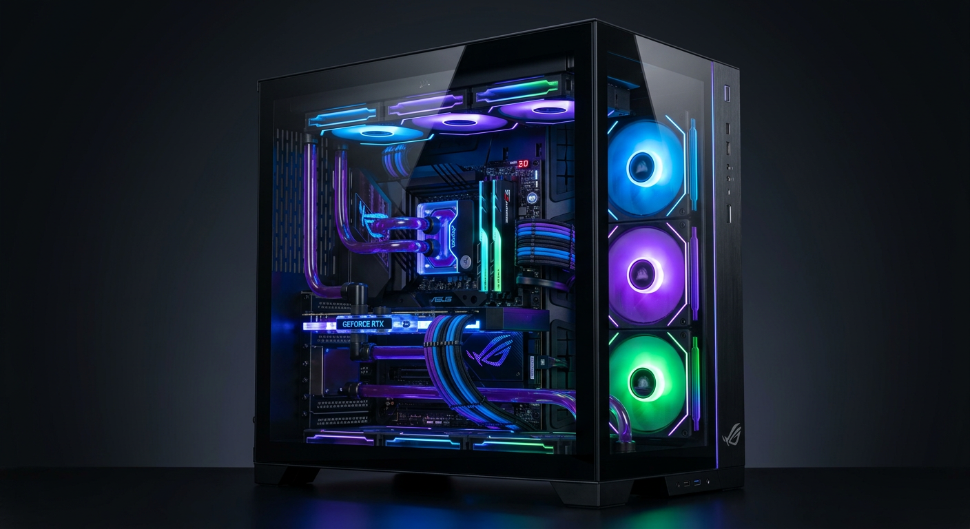 Custom i7-14700K Gaming PC — RTX 5070 · 32GB
