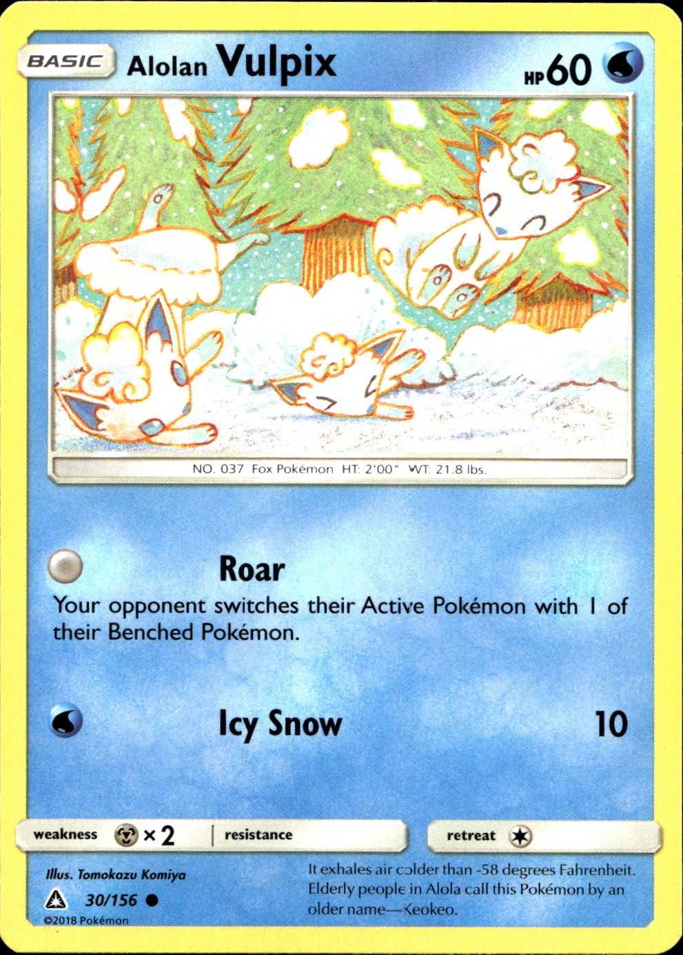Alolan Vulpix - SM5 30