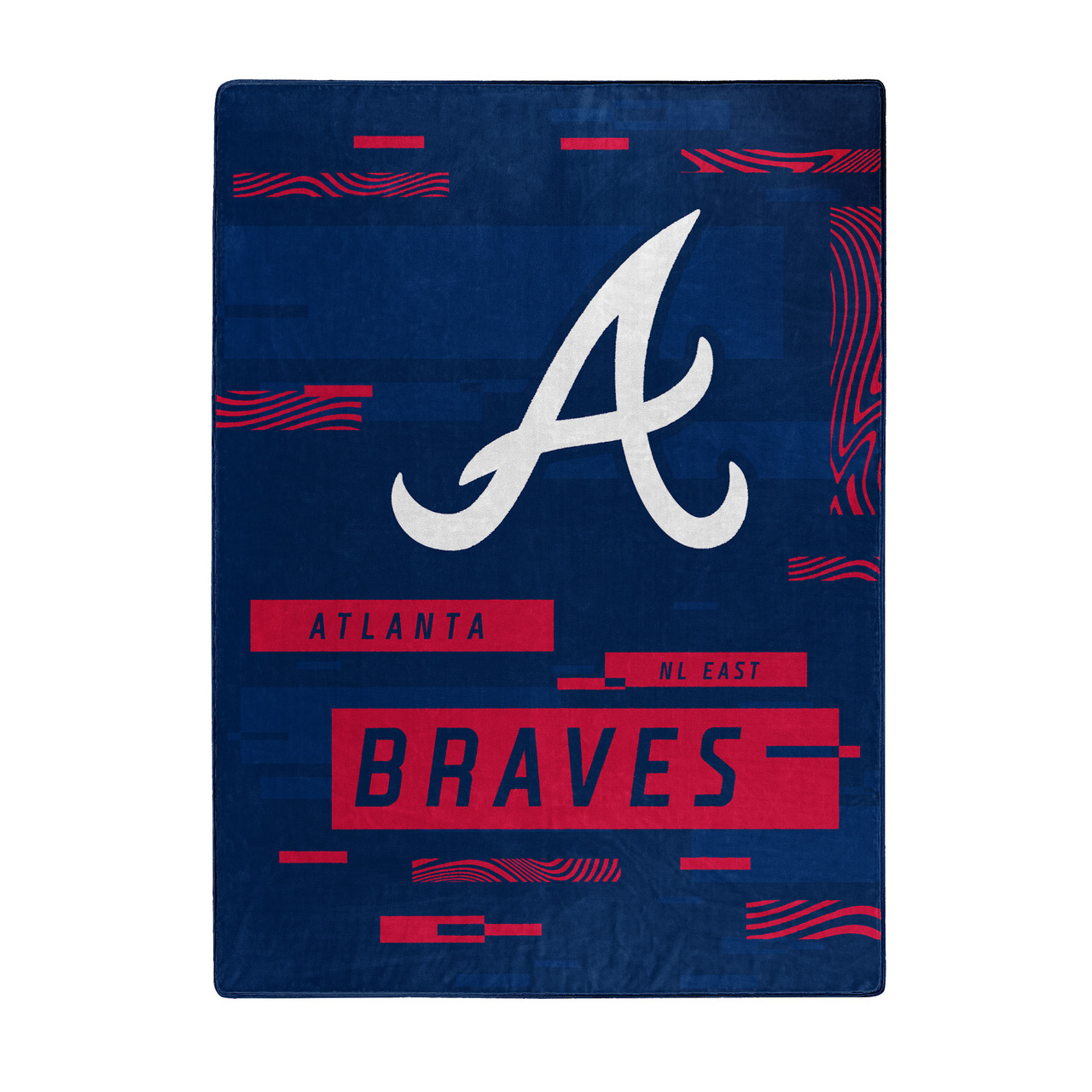 Atlanta Braves Digital Design Raschel Blanket 60x80"