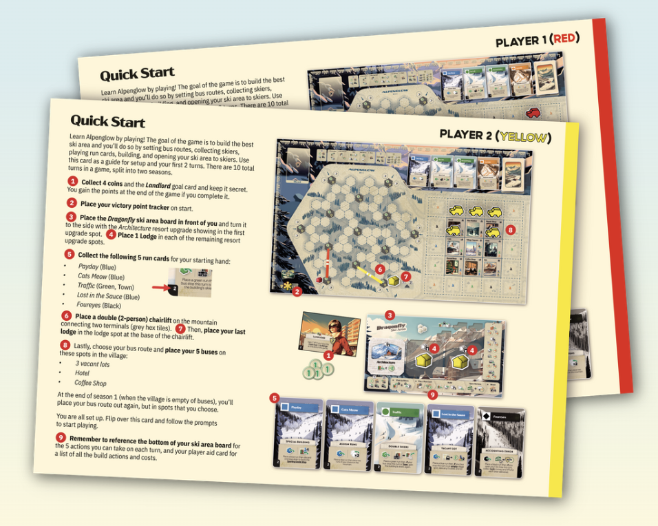 Alpenglow: The Ski Resort Board Game