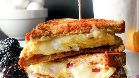Salami Egg and Cheese