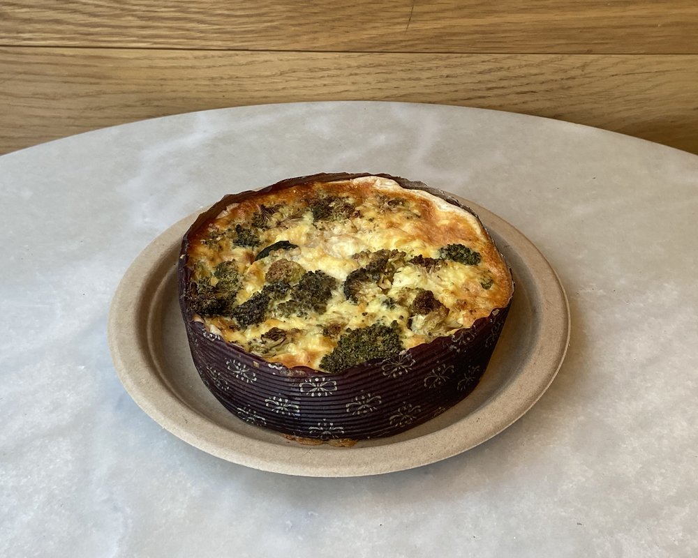 BROCCOLI CHEDDAR QUICHE