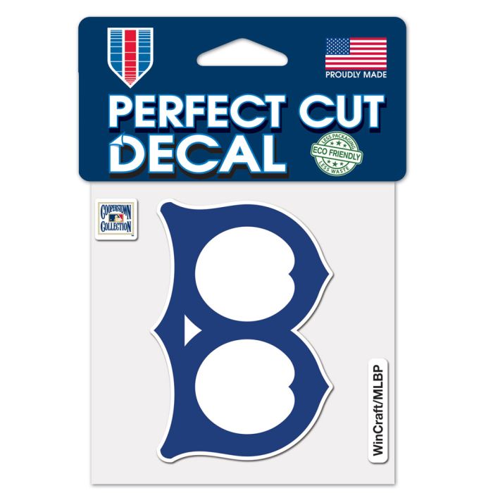 Brooklyn Dodgers Dodgers Perfect Cut Decal 4x4"