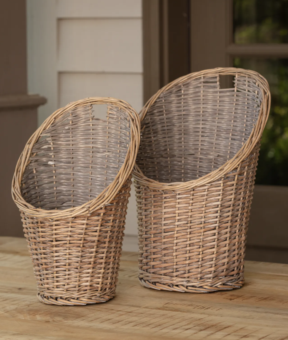 Hanging wall basket