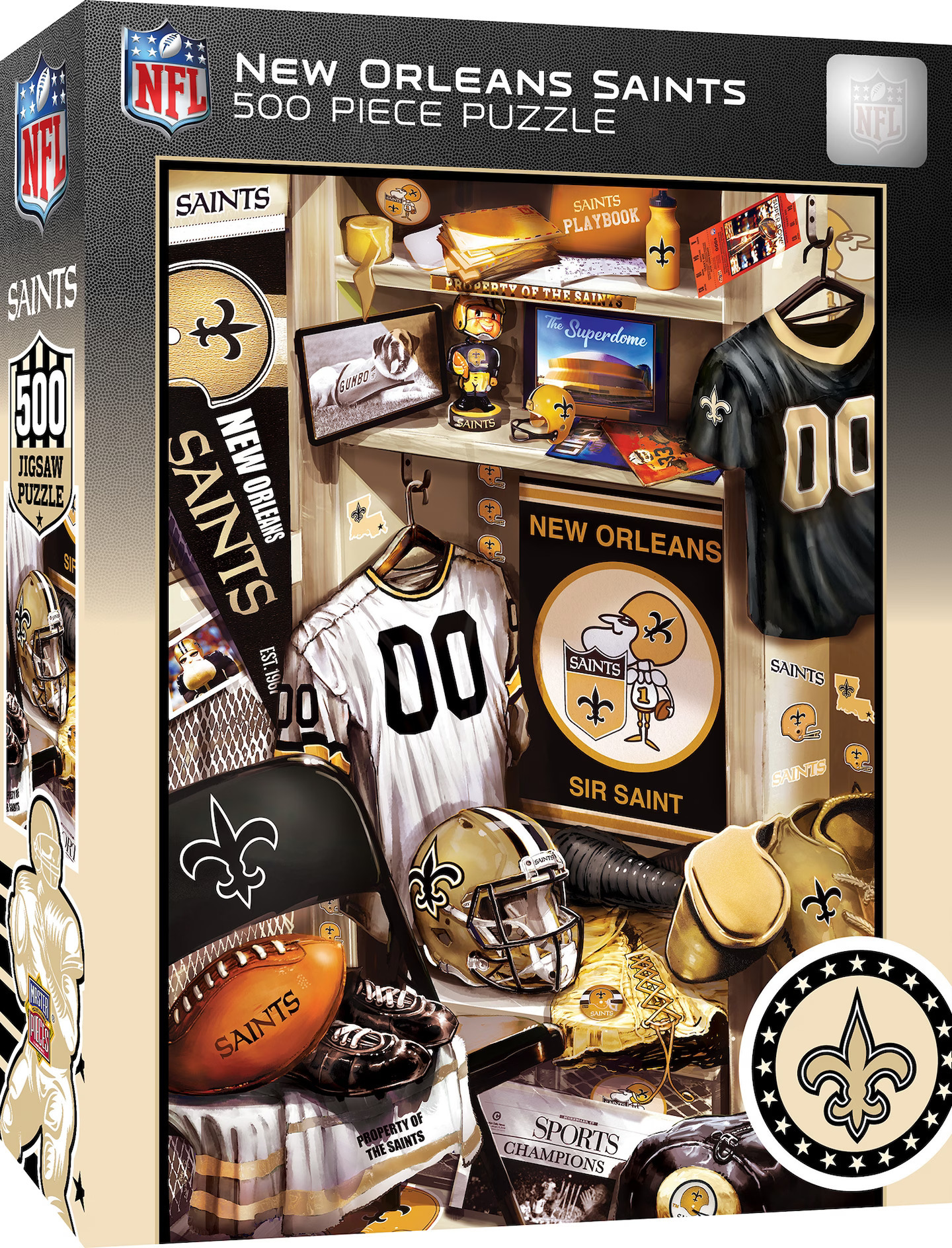 New York Yankees Lockeroom Puzzle 500 Piece