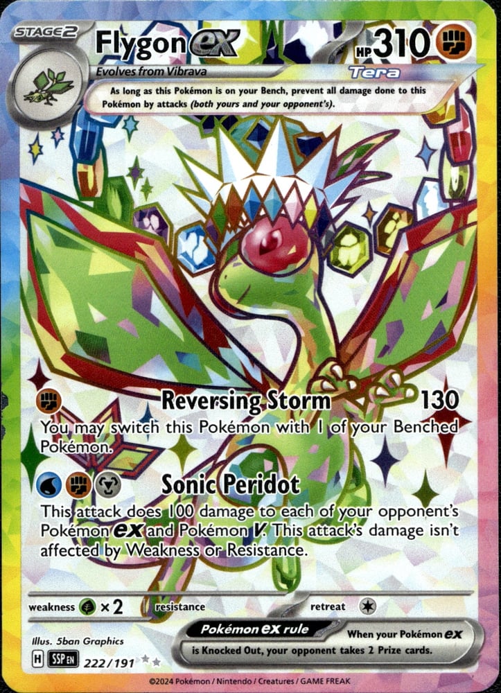 Flygon ex - SV08 222/191