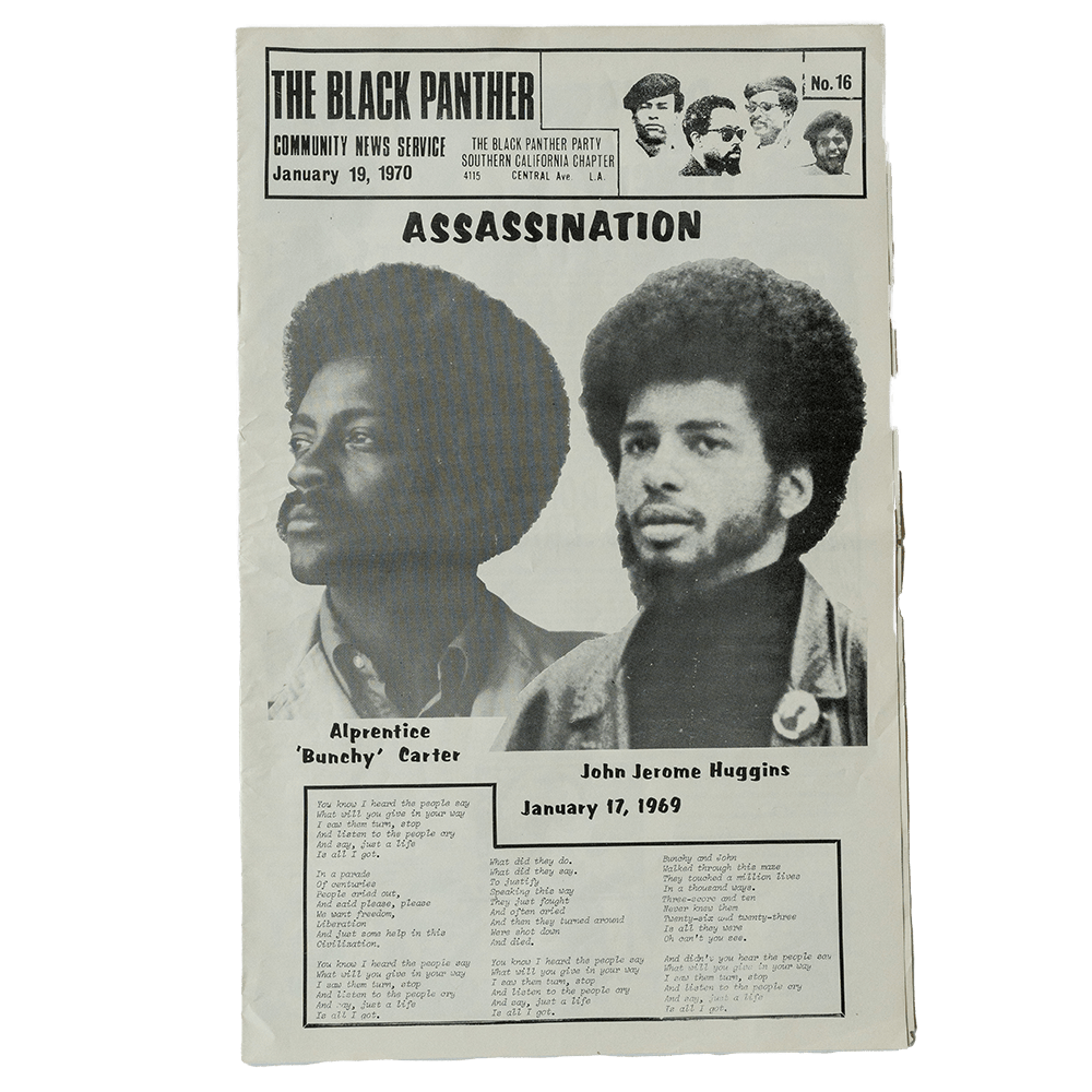 Black Panther - Southern CA Chapter No. 16 [Magazine]